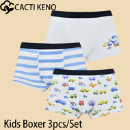 Cacti Keno Cotton Boxer Brief for Boy Stretch Organic Cotton Underwear 3pcs/set COD