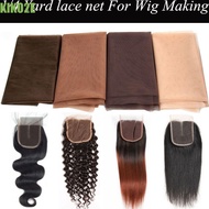 KIKO2E Wig Accessories 1/4 Yard Front Lace Toupee Frontal Closure Net Swiss Lace