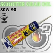 MO2 SAE 80W90 GL-5 Motorcycle Scooter Gear Oil 150ml