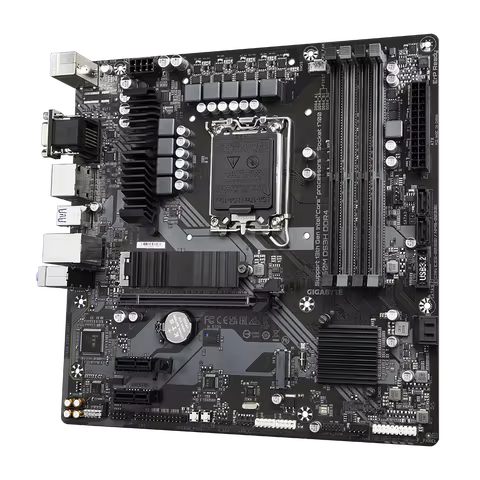 For Gigabyte B760M DS3H DDR4 Motherboard Intel B760 DDR4 1700 128GB mATX Motherboard support Core I9