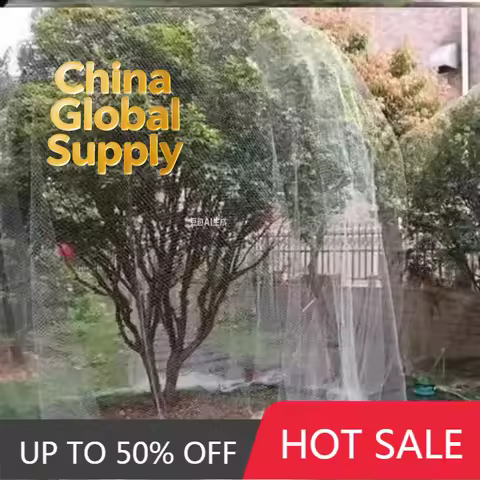 Greenhouse Grape Peach Tree Bird Proof Net Nylon Protective Net Cover Wear Resistant Breathable Anti
