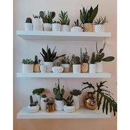 1 PACKAGE CONTAINS 3 PCS/MULTIPURPOSE MINIMALIST WALL DECORATION SHELF/SIZE P40xL10xT2 DECORATION SH