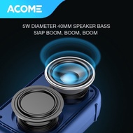 Terbaru, [[[Cod Aktif]]] Acome A1 Sense Speaker Bluetooth 5.0 Portable