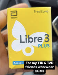 💯สินค้าพร้อมส่ง CGM รุ่นใหม่ล่าสุด!!! 🎉FreeStyle Libre 3 Plus sensor💯 ติดแขน วัดน้ำตาล เรียลไทม์ รุ่