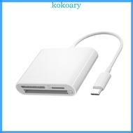 KOK USB C Card Reader Memory Card Reader Adapter USB C to TF Memory Stick for Phone