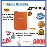 SMEG Fridge FAB5 50's Retro Style Refrigerator Smeg FAB5ROR Orange