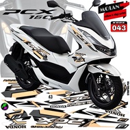 Decal Sticker Striping Variasi All New Honda PCX 160 - New PCX 160 2022 - PCX Hybrid - PCX CBS - Dec