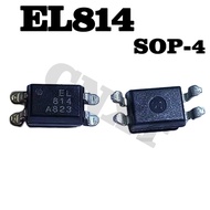 10Pcs/lot EL814 EL814A FOD814 PC814 LTV-814 PC814A SOP-4 Patch EL814AS1 Optocoupler High Speed Optoc
