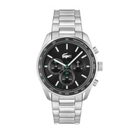  Lacoste LC2011347 นาฬิกาข้อมือผู้ชาย สีเงิน-ดำ 42mm.