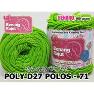 POLY D27 PLAIN 71 I POLYESTER MEDIUM D27 PLAIN 71