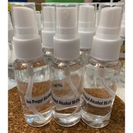 3 PCS - Isopropyl Alcohol 99.6% / IPA - Rubbing Alcohol 50ml -READY