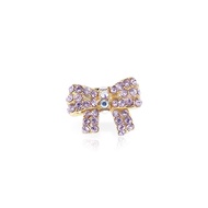 G34032 - Ozel Ribbon BabyBrooch Size ( w x h ) : 17 mm x 14 mm - { 10 g }