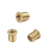 1PC Universal Car Gear Shift Knob Head Thread Adapter Nuts  Copper Auto Stick Shifter Boot Retainer 