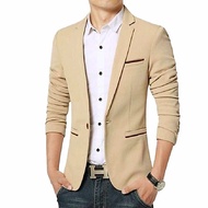 Fashionable CREAM Men's Blazer Men's Blazer/