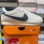 NIKE CORTEZ FJ2530-102 白黑色 運動鞋 波鞋 板鞋 休閒鞋 跑步鞋 拖鞋