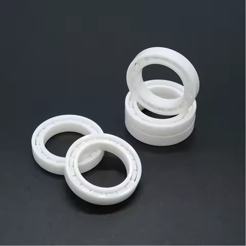 1 Piece 6800 6801 6802 6803 6804 6805 6806 6807 6808 Full ZrO2 Ceramic Ball Zirconia Bearing Good Qu