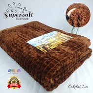 selimut jumbo polos st Michael new solid blanket ukuran 200x220