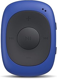 AGPTEK 64GB Clip MP3 Player with FM Shuffle, Portable Music Player with Sweatproof Silicone Case for
