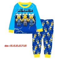 80723 Cuddleme UP 1 SIZE Boy Minion Bearbrick Pyjamas / Minion Bearbrick Sleepwear /儿童睡衣