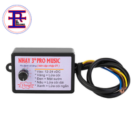 COD 1 Pc - Nhay 3+ Pro Music Rapid Horn Relay 12-24V (8 &amp; 12 Nada) Untuk Semua Sepeda Motor Mobil Jeep Truk Semua Kendaraan Kompatibel Pengontrol Klakson Mobil Pengontrol Suara Speaker Klakson Listrik Nhay