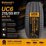 🆕 Tyre Tire Tayar 215/55R17 215 55 17 215/55/17 [ CONTINENTAL CONTI UC6 ] OFFER 2025  CAMRY ACCORD H