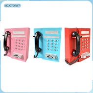 [mojotorw7] Wall-mounted Landline Telephone, 30.5 X 25.5 X 13 Cm / 12 X 10 X 5 Inches, Vintage Desig