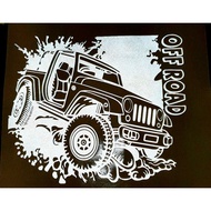 4x4 OFF ROAD STICKER,STICKER 4X4,STICKER CERMIN,STICKER BODY.