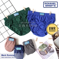 ROMMEL Rubber Wrinkled CD / Romel Men's Underwear, Quality, Plain Color | Bwr Bwr