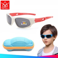 IMPALA PG1615Q Cute Kids Sports Sunglasses for Boys Girls 2-8 Years Old Children Cycling Sunglasses