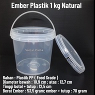 1 kg Bucket 1 kg Pail/ Date Bucket/ Ice Cream Bucket/ Pail/ natural