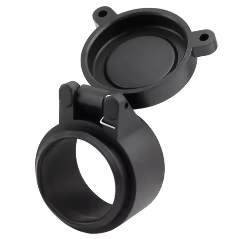 Anti-Scratch Dust-Proof Sight Scope Lens Cap Flip-Cover Telescope Lens Protector Plastic Hunting Sco
