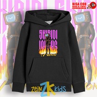 SKIBIDI Toilet TV MAN Kids Hoodie Jacket TV MAN Kids Sweater/