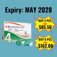 BD Ultra Fine Pro Pen Needle 32G x 4mm 100s insulin Needle 4mm Insulin needles