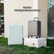Govniey Ultra Light Suitcase 1.8kg Suitcase 20inch Suitcase Boarding Case Trolley Case Password Lugg