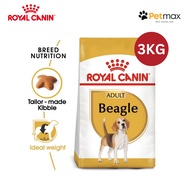 Royal Canin Beagle Adult 3kg Dry Dog Food - Breed Health Nutrition