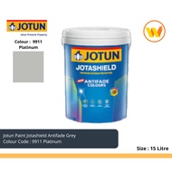 15Litre Jotun Paint Jotashield AntiFade Exterior Wall Paint 9911 Platinum 15L