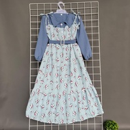 Muslim Koran Reading Clothes for Girls, Modern Muslim Casual Clothing, Bj Ansk Gms, Eid al-Fitr Dres