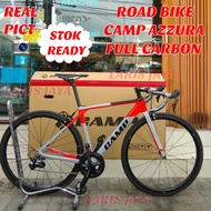 ready , Sepeda balap camp azzura full carbon 700c roadbike camp AZZURA