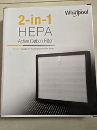 Whirlpool 2-in-1 HEPA 活性碳濾網