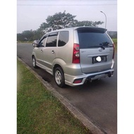 bodykit bumper Avanza type S Xenia old belakang tahun 2004 - 2011