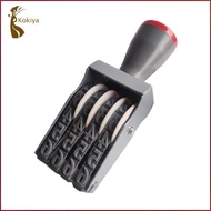 [kokiya] Number Stamp Business Stamp Number Seal Accessories Symbol Roller Stamp