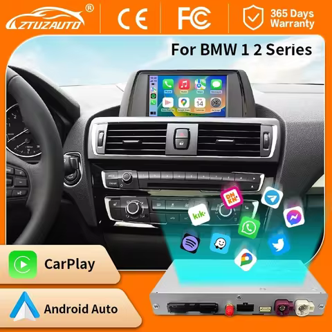 Wireless CarPlay For BMW Series 1 2 F20 F21 F22 F23 F45 2012-2020 , with Android Mirror Link AirPlay