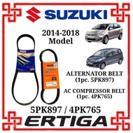 Suzuki Ertiga 2014-2018 Drive Belt 5PK897 Alternator belt 4PK765 Compressor belt