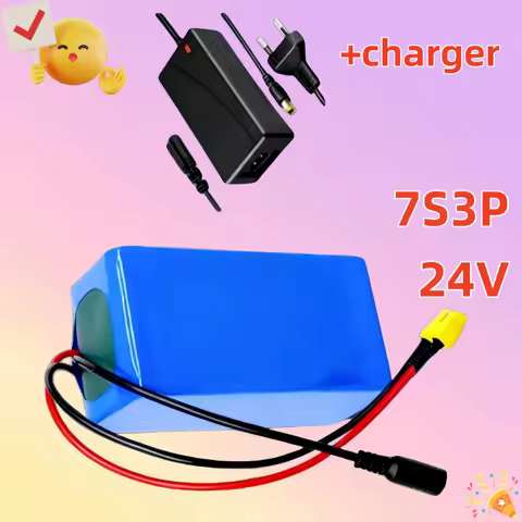Quality 24V 8Ah 7S3P Li-ion Battery Pack with BMS for Wheelchair Balance Charging Long Cycle Life Eq