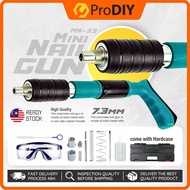 7.3mm Nail Gunner Heavy Duty Manual Nail Gun Concrete Wood Wall Rivet Gun Portable  Nailer Rivet Lig