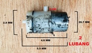 PART COPOTAN Pompa Aerator DC 3V 5V 6V 12V 2 Lubang Vakum Dinamo Pompa ASI Sparepart Airpump TERMURA