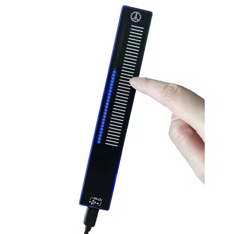 USB MIDI Controller VMETER System Sliding Touch Music Controller Sync Music Levels To Computer Monit
