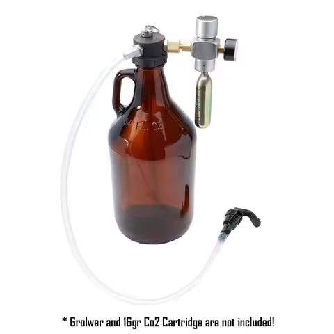 Growler Tap Kit Portable Growler Dispenser Homebrew Beer Kegging Equipment