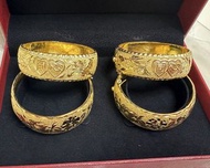 龍鳳鈪 結婚金器 仿金器 手鐲 飾物 囍事 結婚用品