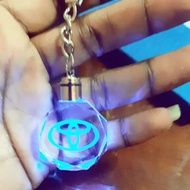 Car Logo Led Keychain